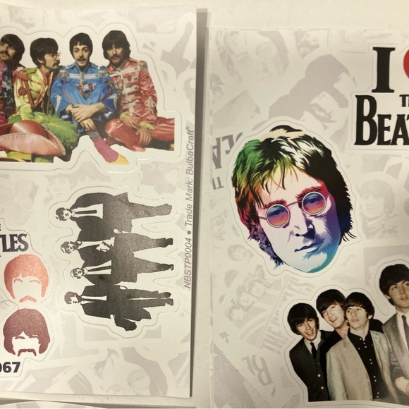 The Beatles Sticker Set - Picture 4 of 14